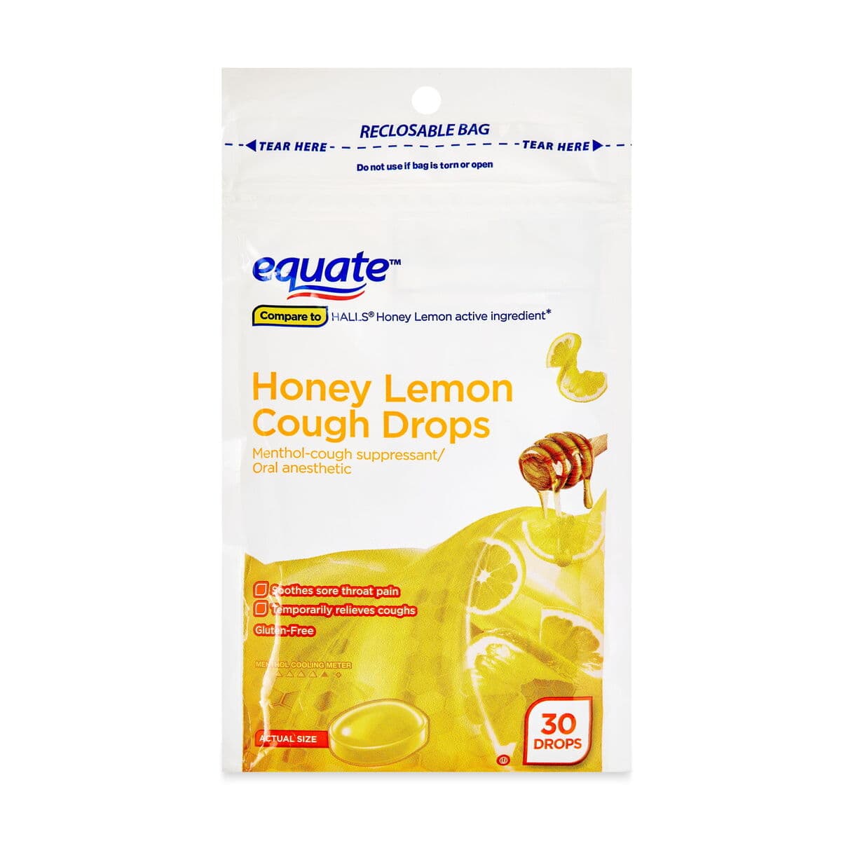 Honey Lemon Cough Drops