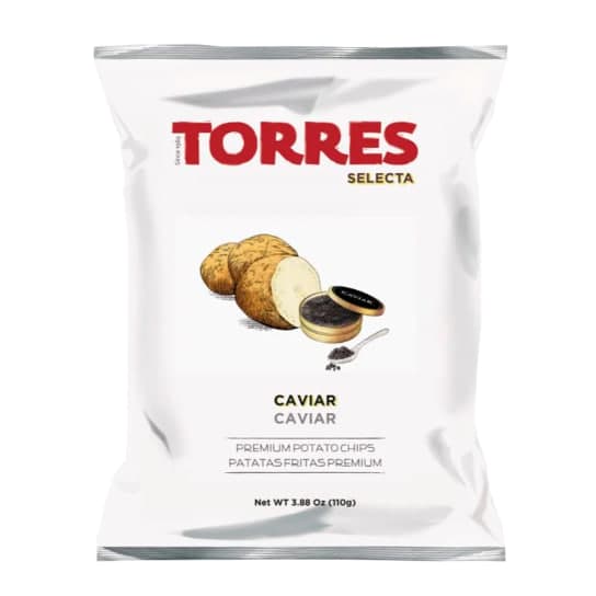 Potato Chips Caviar Flavor