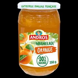 Orange Marmalade Jam Less Sugar 30% - Andros