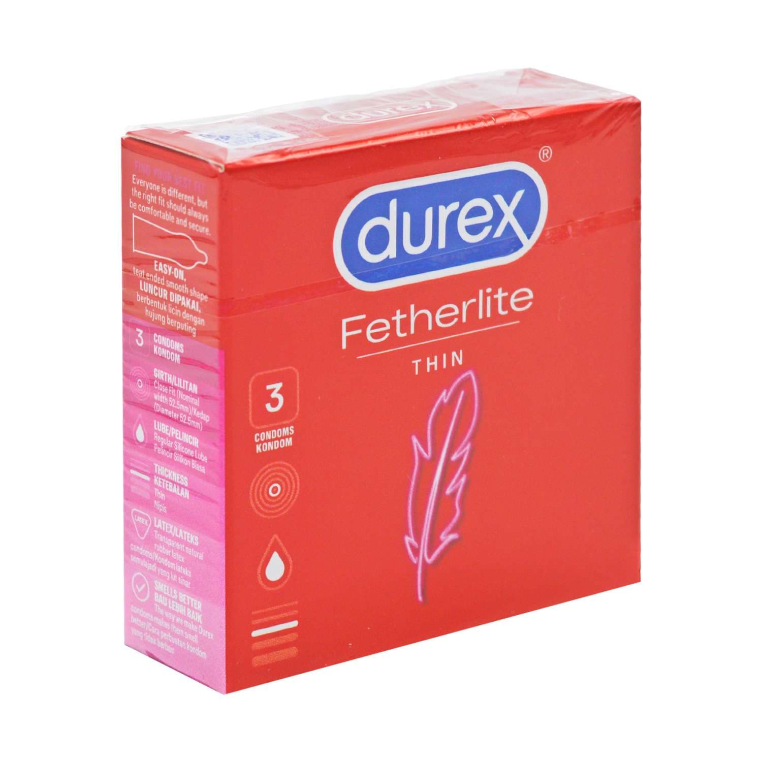 ស្រោមអនាម័យ ឌូរេច Condom Fetherlite