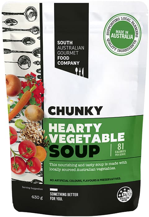 Chunky Hearty Vegetable Soup
