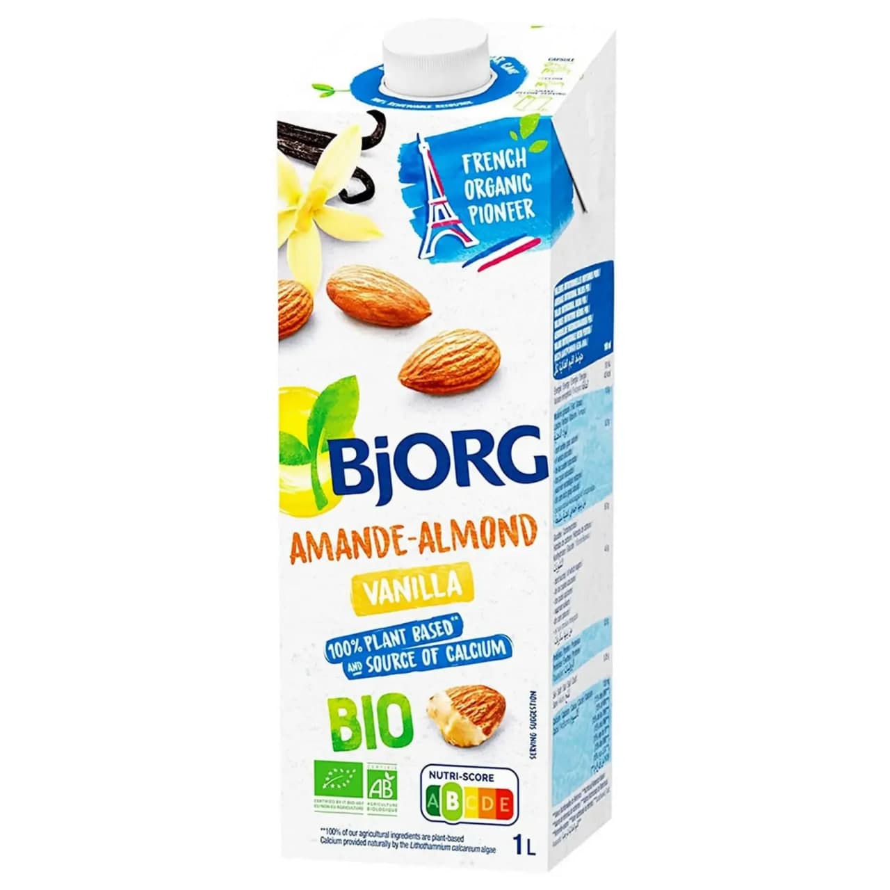 Organic Almond Milk Vanilla  1