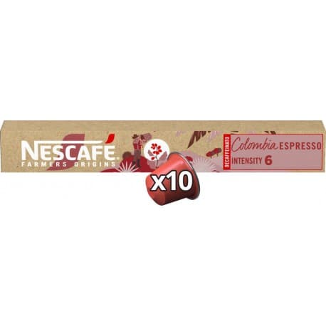 Decaffeinated Colombia Espresso Intensity 6