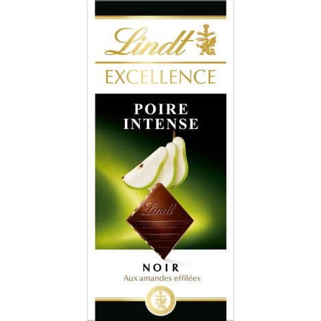 Intense Pear Dark Chocolate with Almonds Flaked