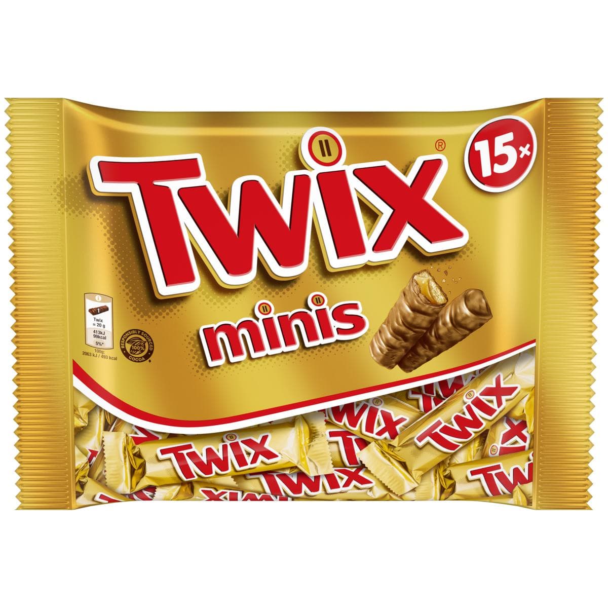 Mini Twix Bars