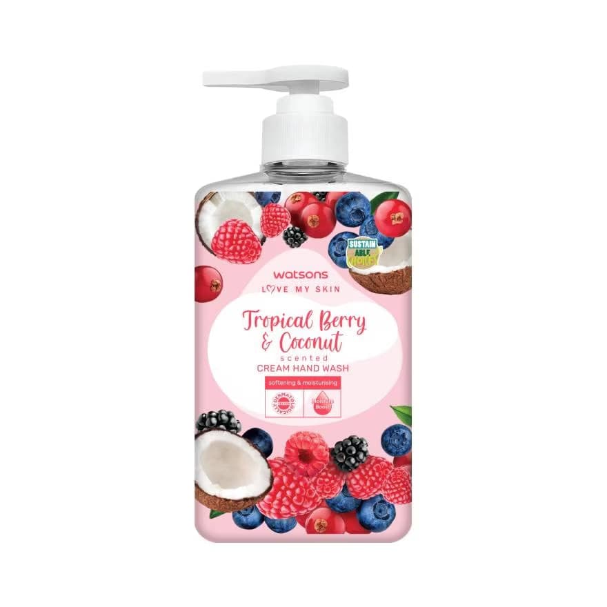 Gel Hand Wash Tropical Berry & Coconut Scent