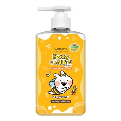Gel Hand Wash Honey & Milk Scent	