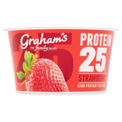 High Protein Strawberry Yogurt  1