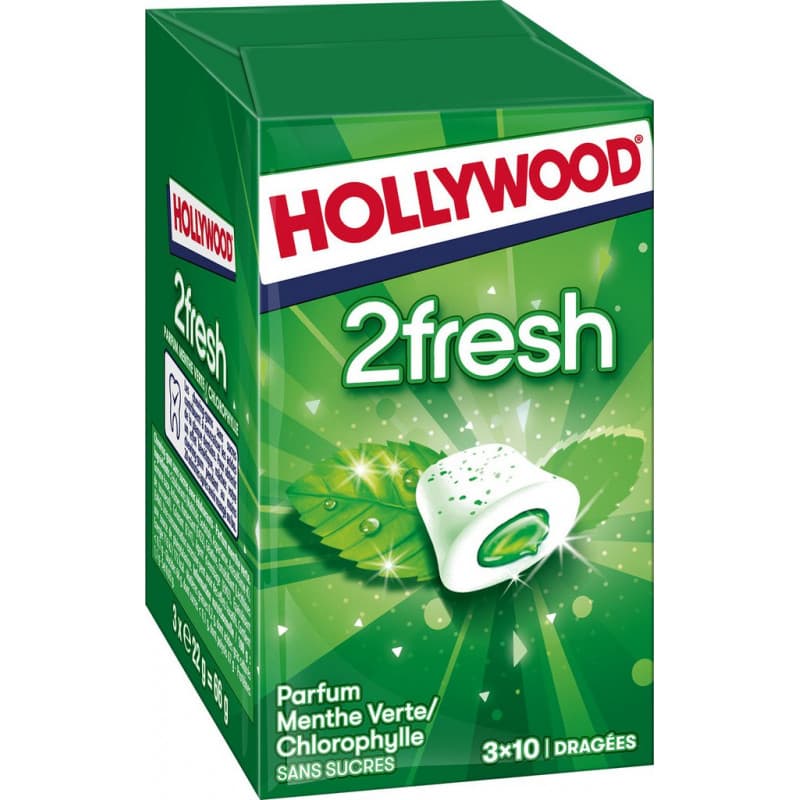 Spearmint & Chlorophyll Chewing Gums Sugar Free