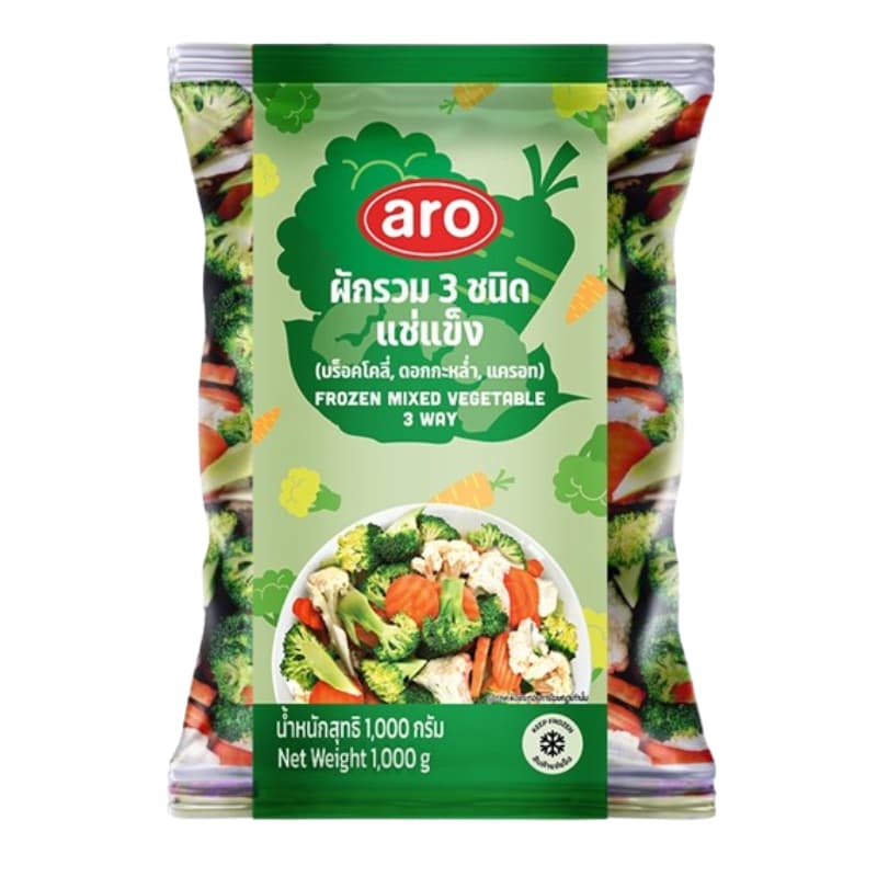 Mix Vegetable 3 Ways - Aro