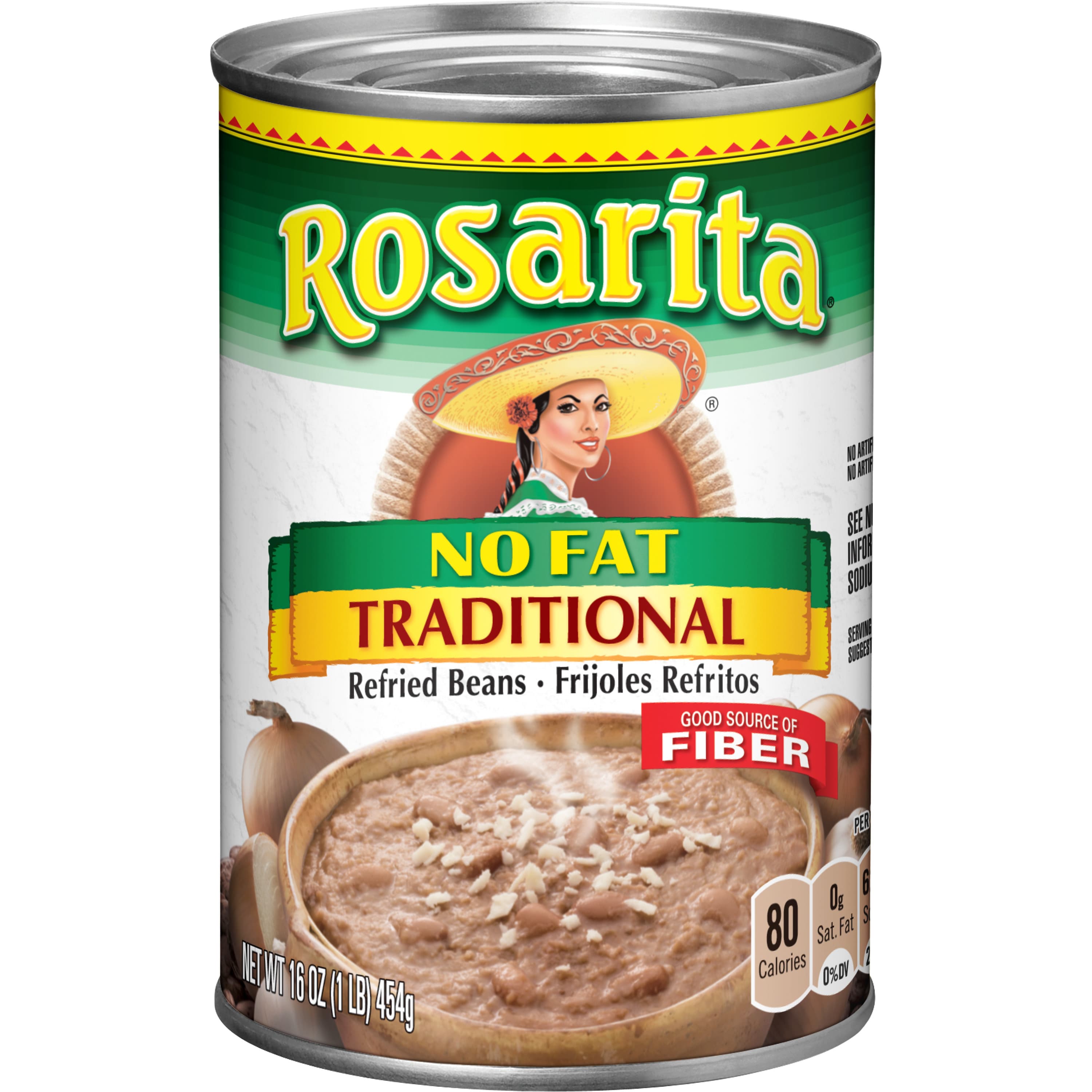 Traditional Refried Beans No Fat 1