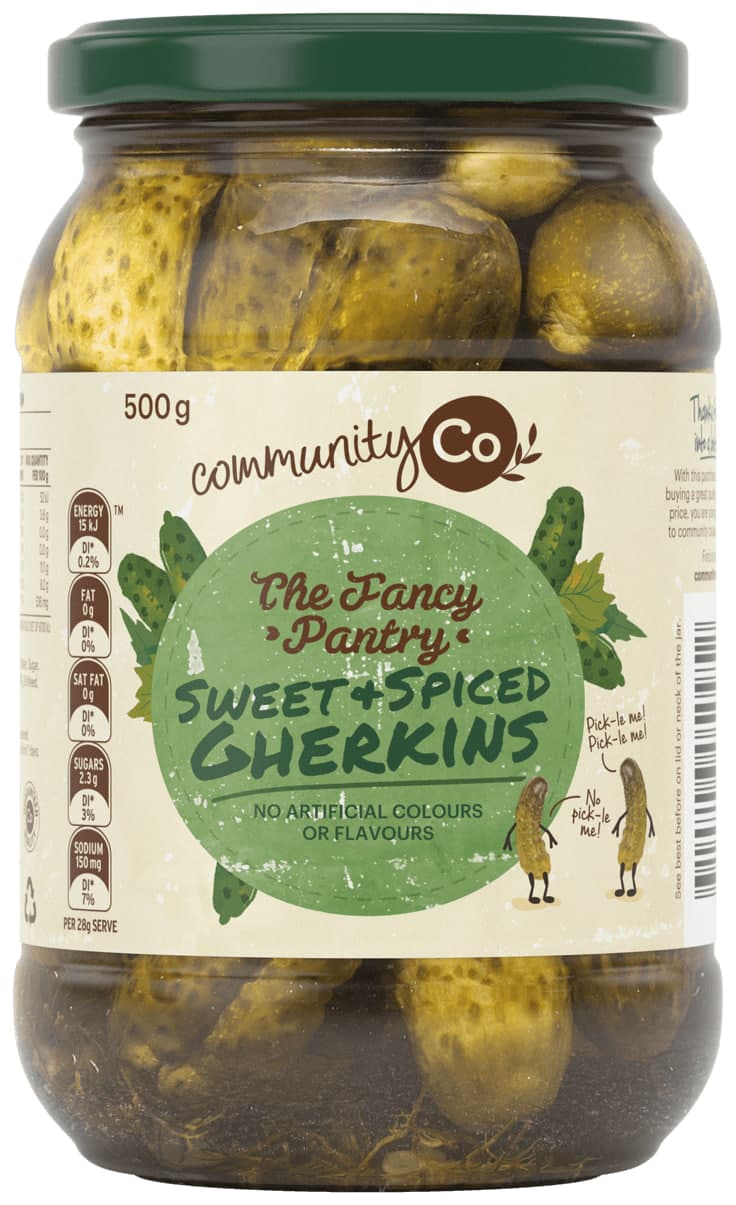 Sweet & Spice Gherkins