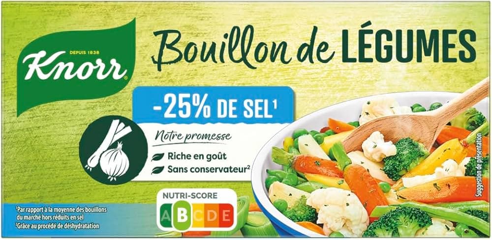 Vegetables Broth Less Salt 25%