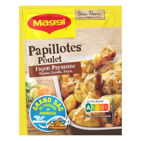 Papillotes Chicken Country-Style