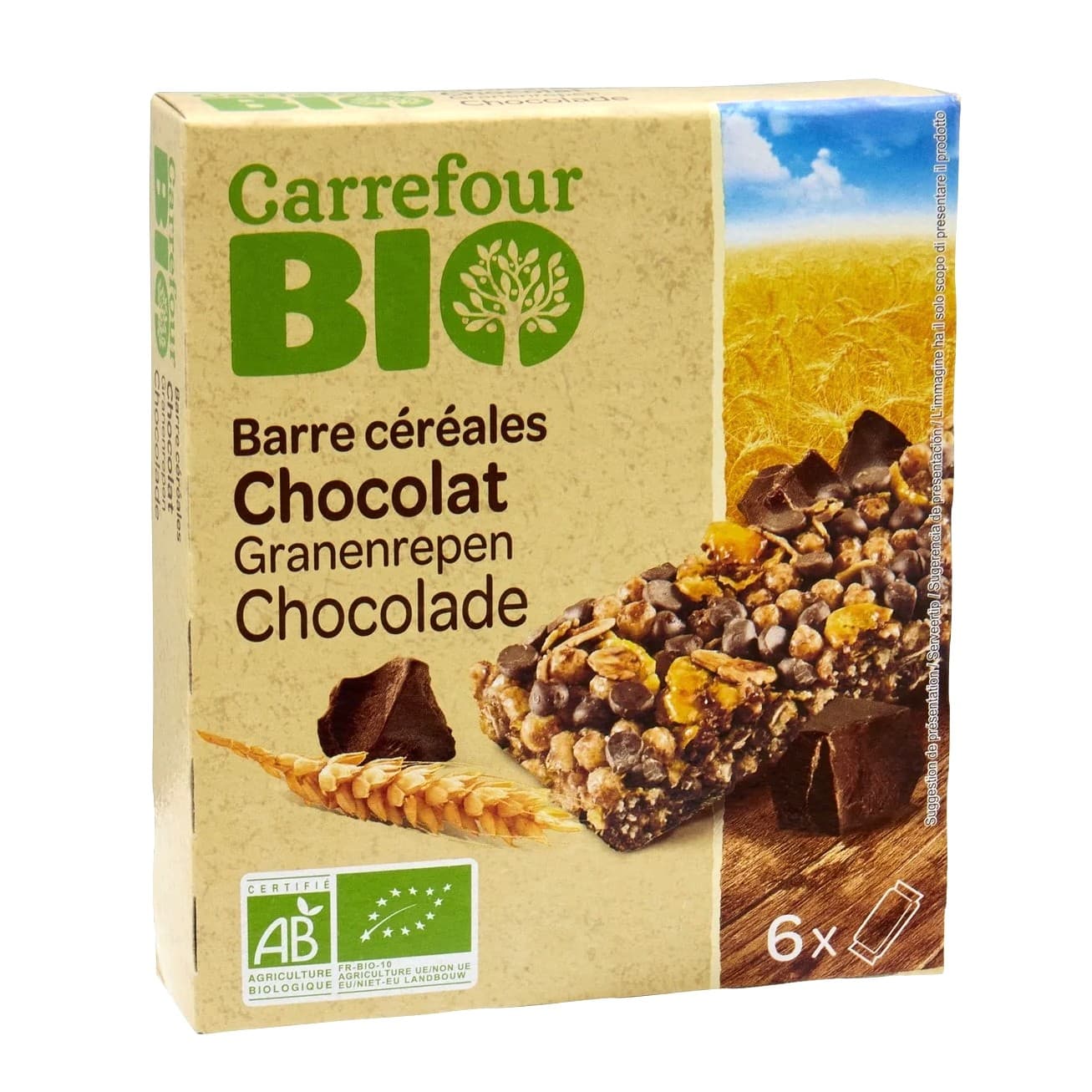 Organic Chocolate Cereal Bar