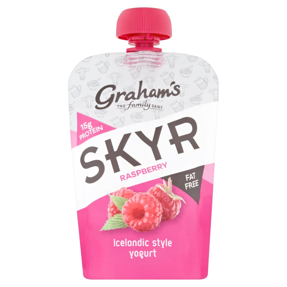 Raspberry Yogurt Icelandic Style