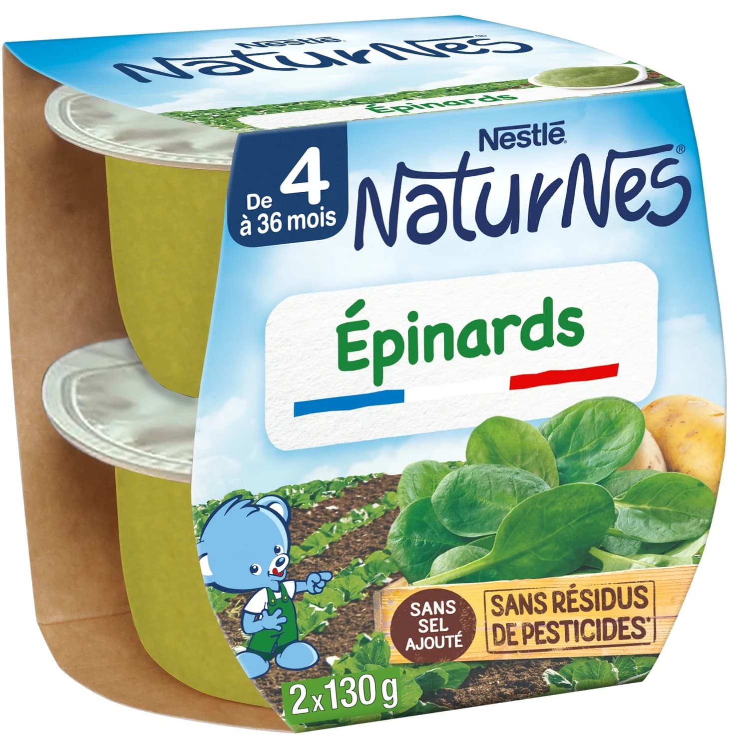 Spinach No Added Sugar from 4 Months