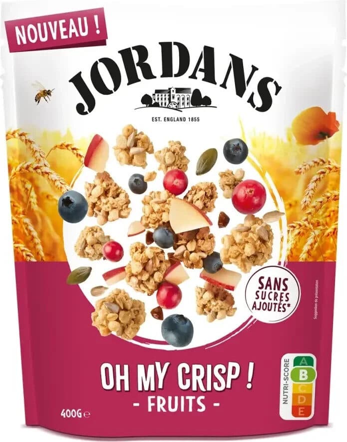 Oh My Crisp ! Fruits No Added Suagr