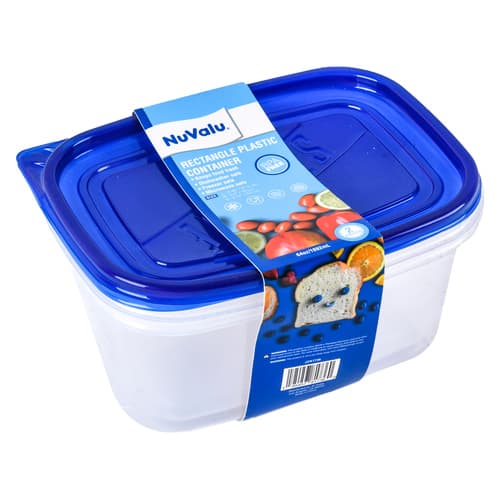 Rectangular Plastic Container BPA Free