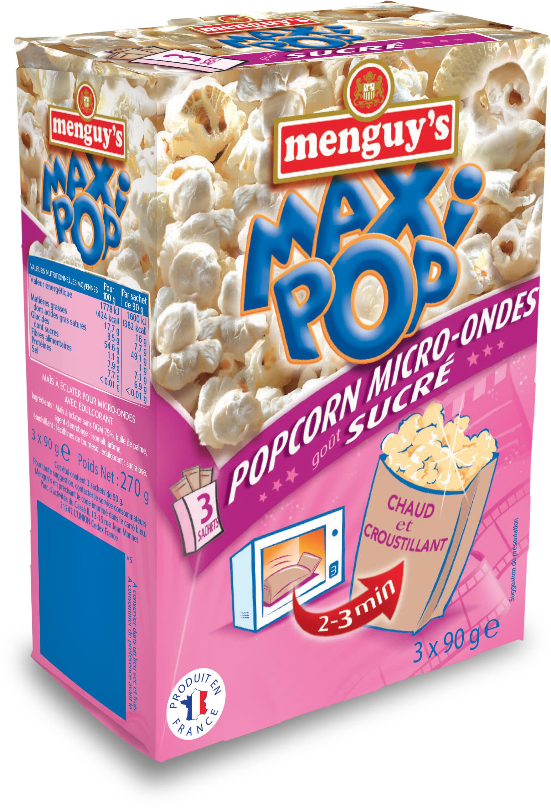 Microwave Popcorn with Sugar