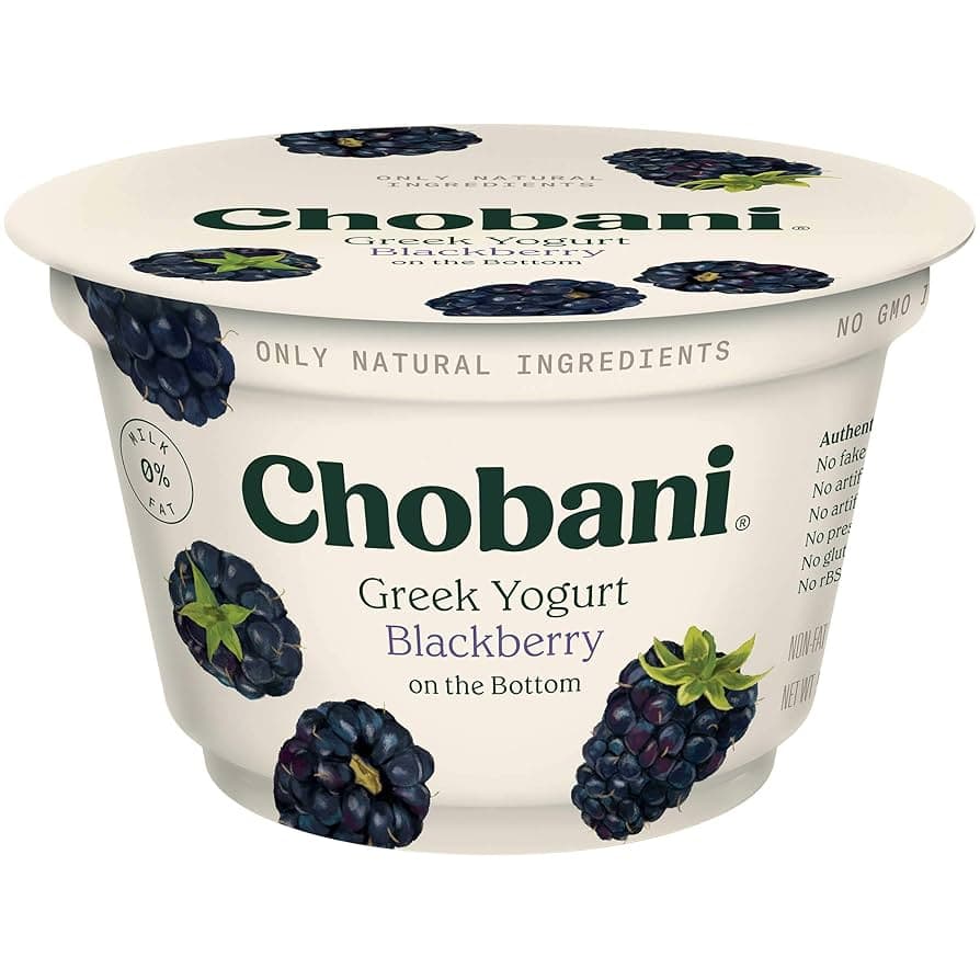 Blackberry Greek Yogurt