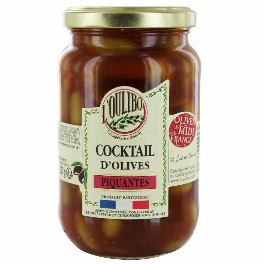 Spicy Cocktail Olives