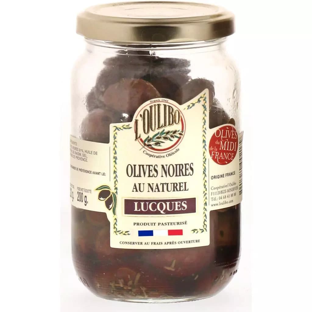 Natural Black Olives