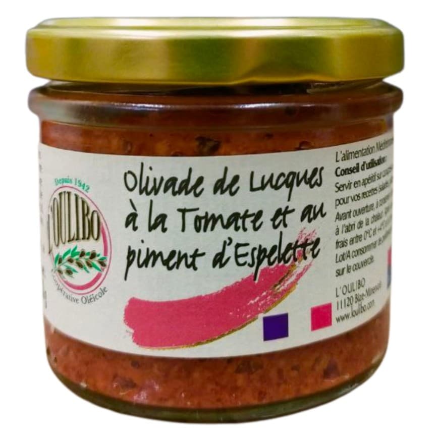 Olive with Tomato and Espelette Pepper