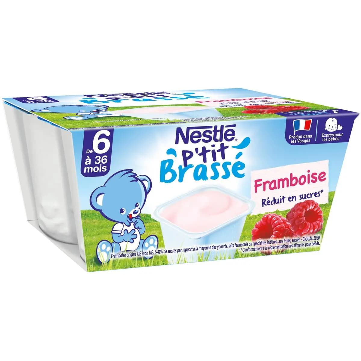 Brassé Raspberry from 6 Months