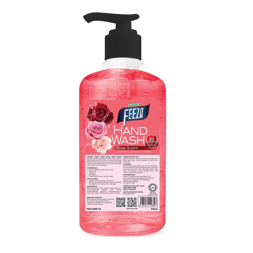 Hand Wash Rose Scent