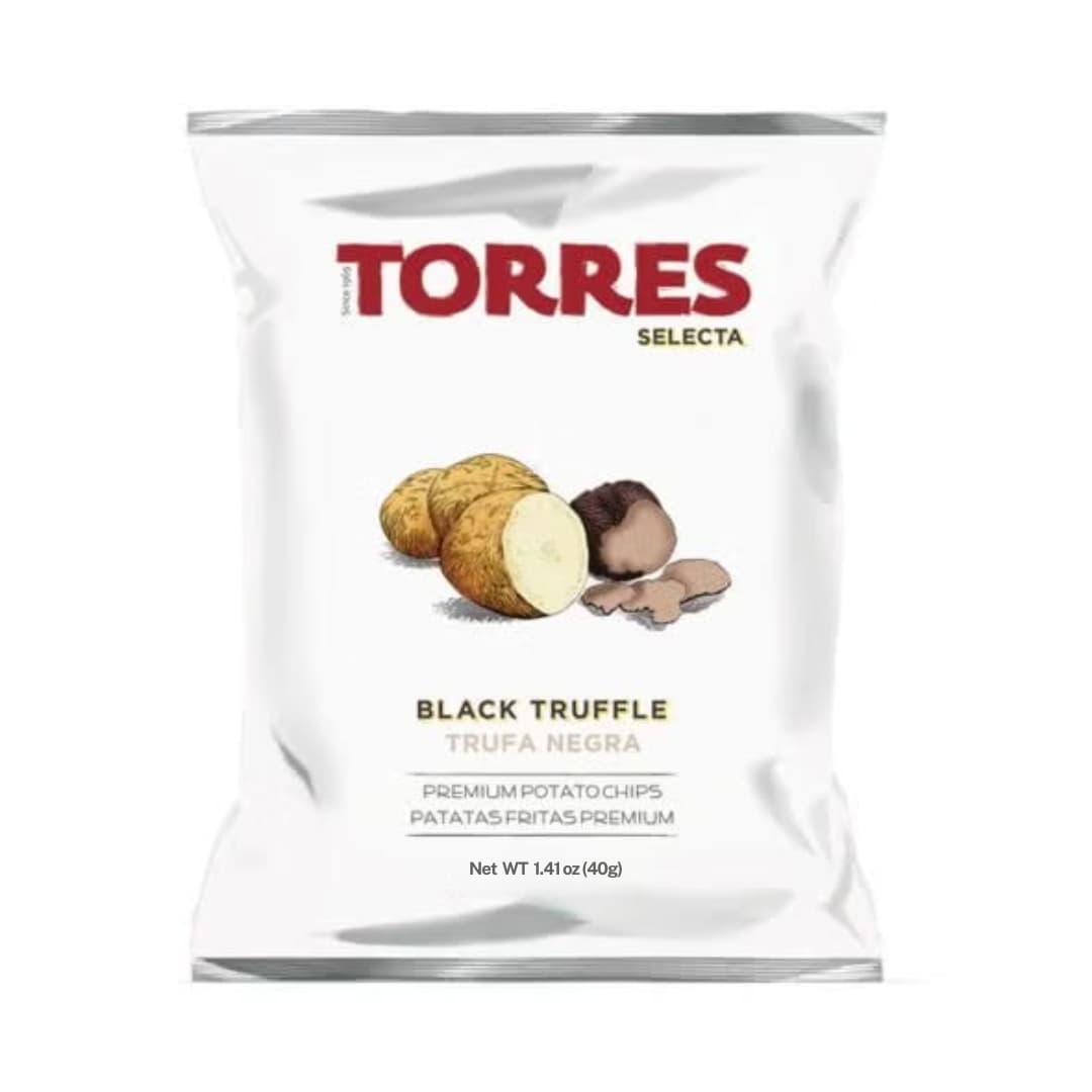 Potato Chips Black Truffles Flavor