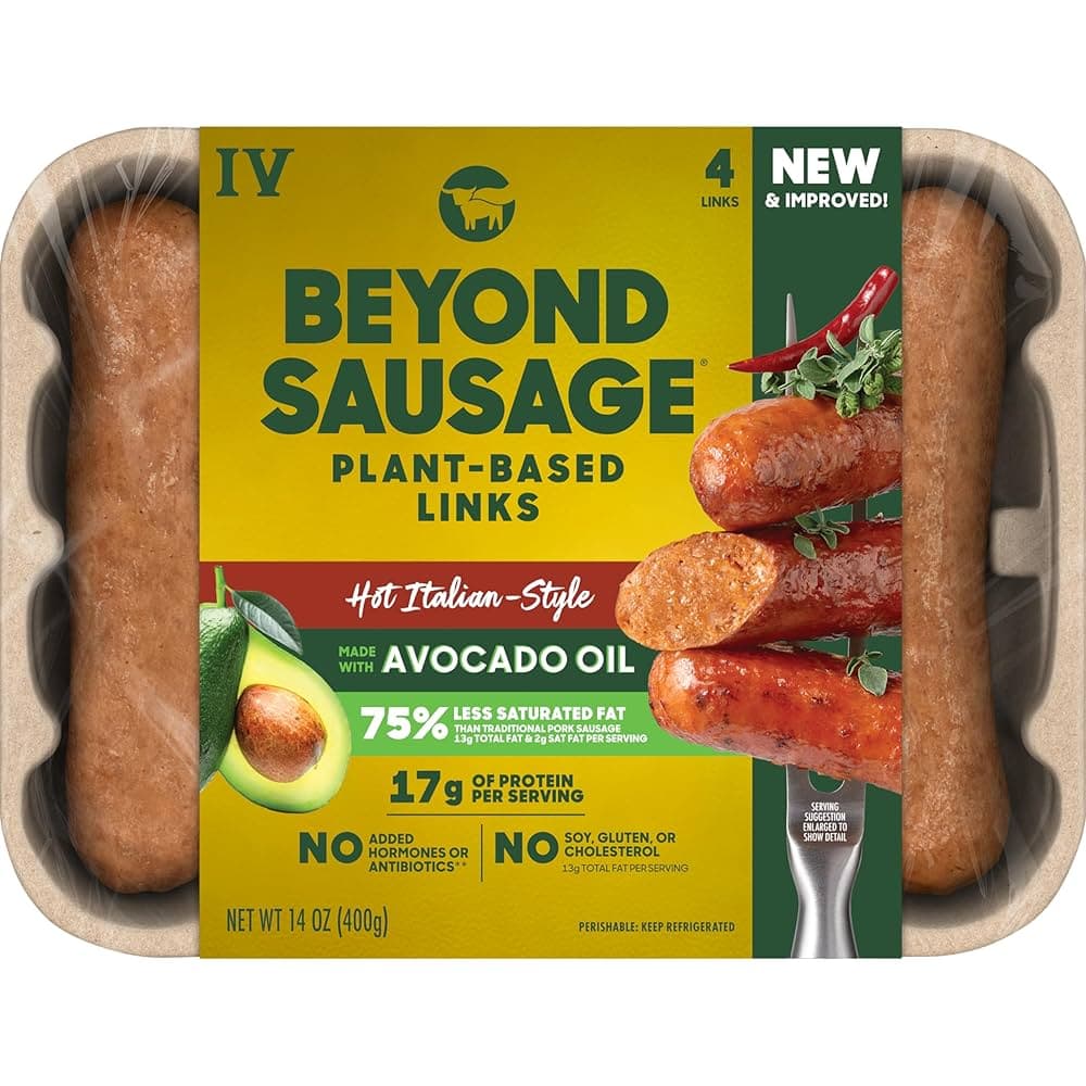Beyond Sausage Plant Base Hot Italian