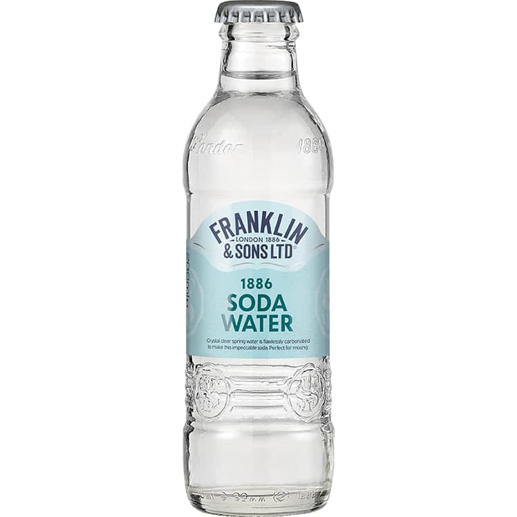 1886 Soda Water Bottle