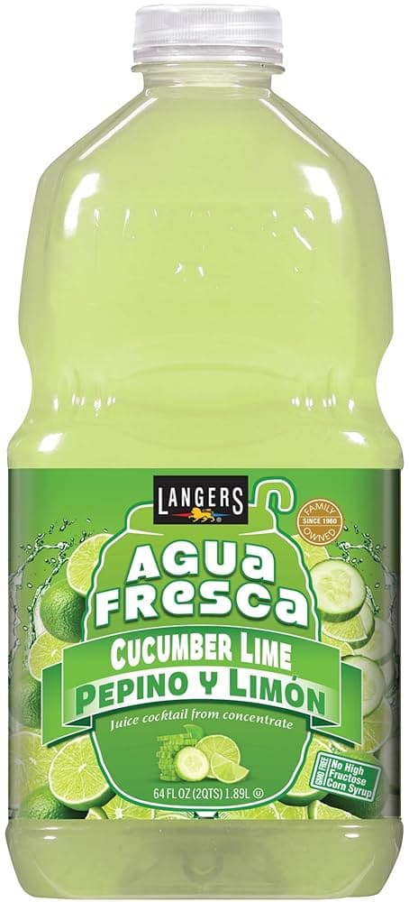 Cucumber & Lime Juice Cocktail