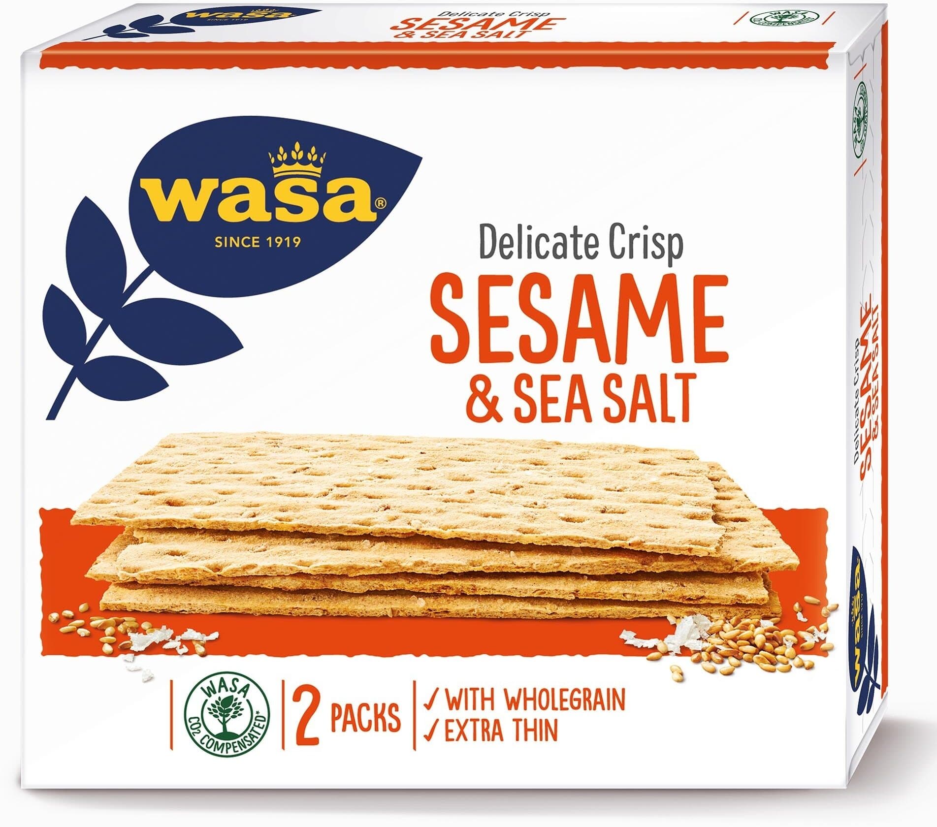 Delicate Crisp Sesame & Sea Salt 