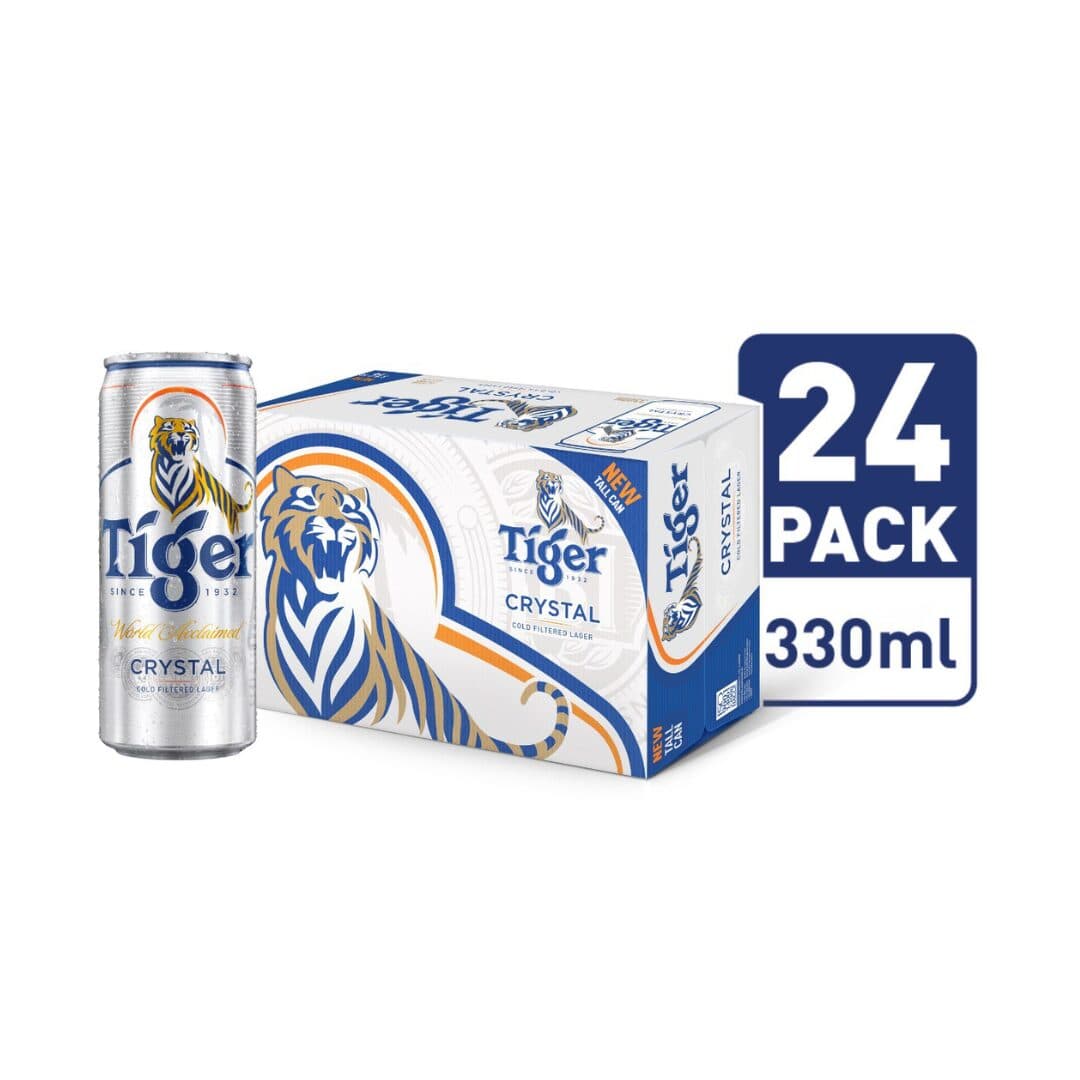 Tiger Crystal Beer Can
