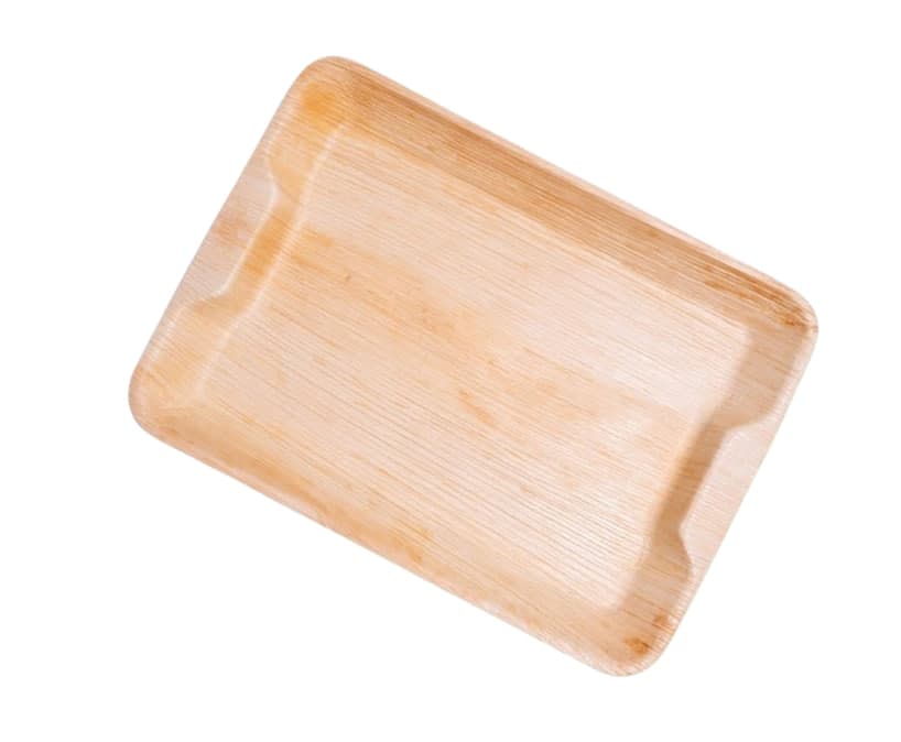 Tray Palm Leaf Table Ware