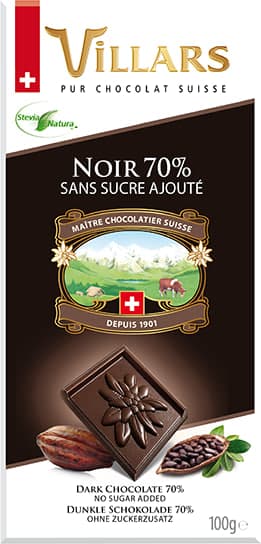 Dark Chocolate 70% Cacao Sugar Free