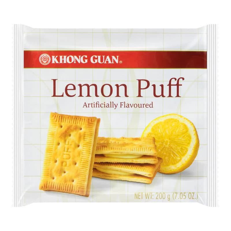 Lemon Puff Biscuits