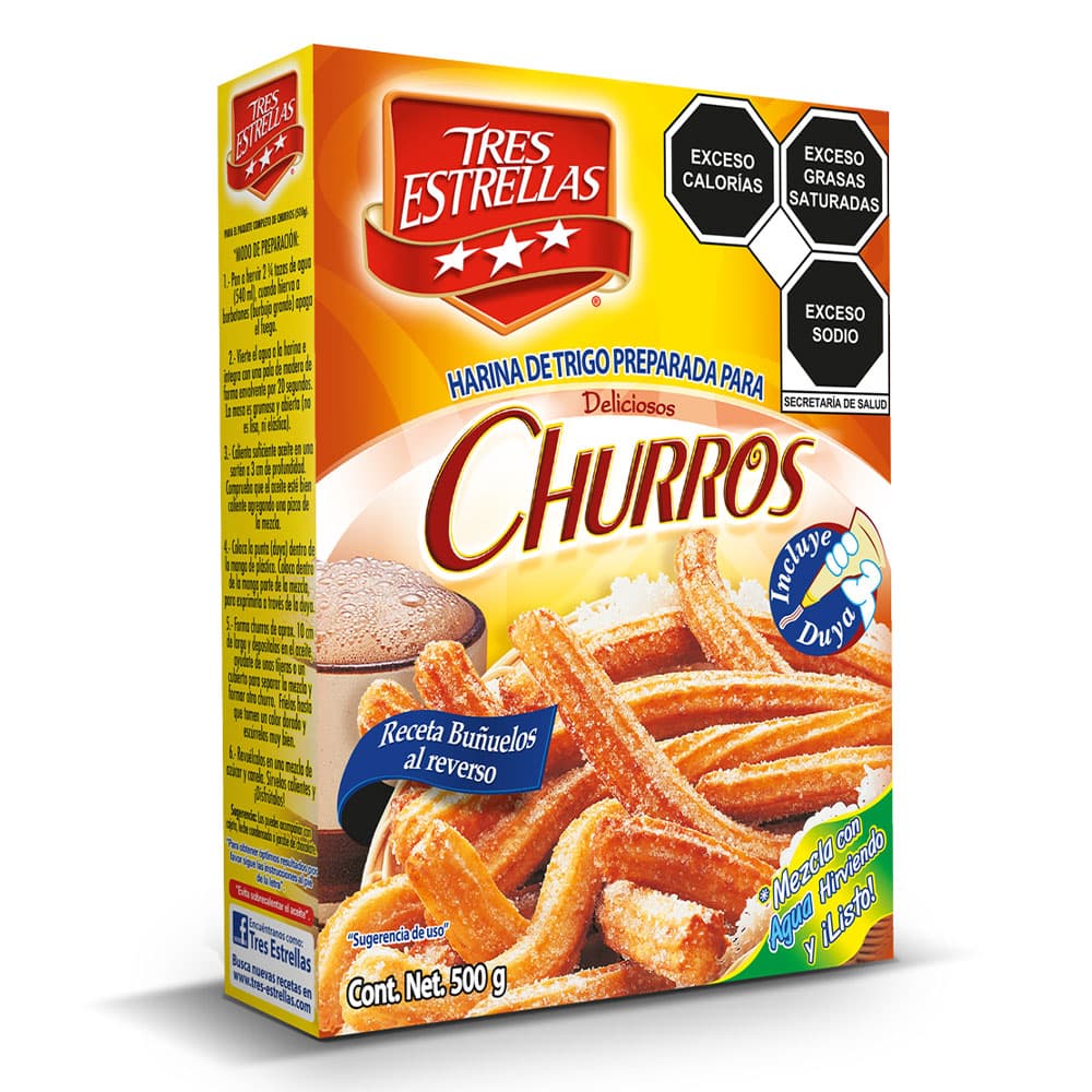 Churros Mix - Tres Estrellas