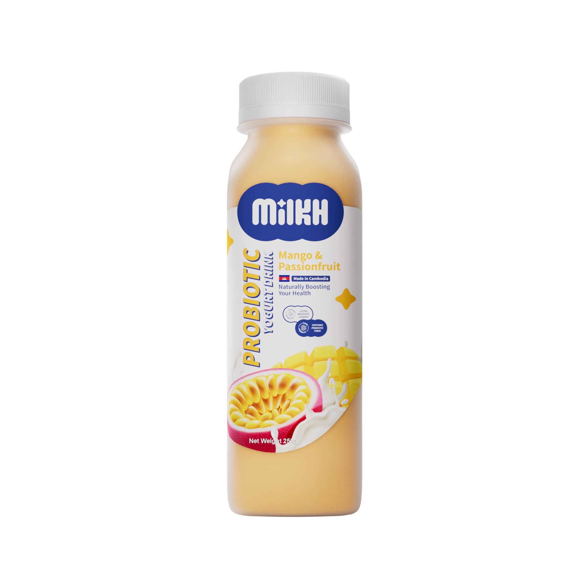 Probiotic Yogurt Drink Mango & Passionfruit 1