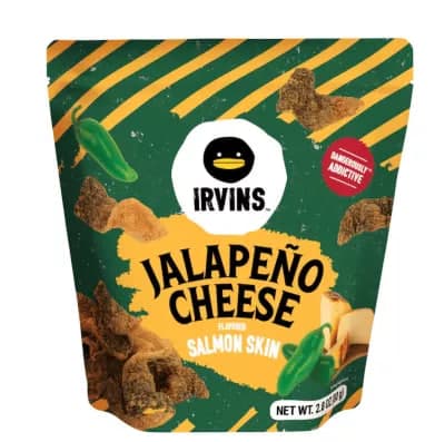 Jalapeno Cheese Salmon Skin