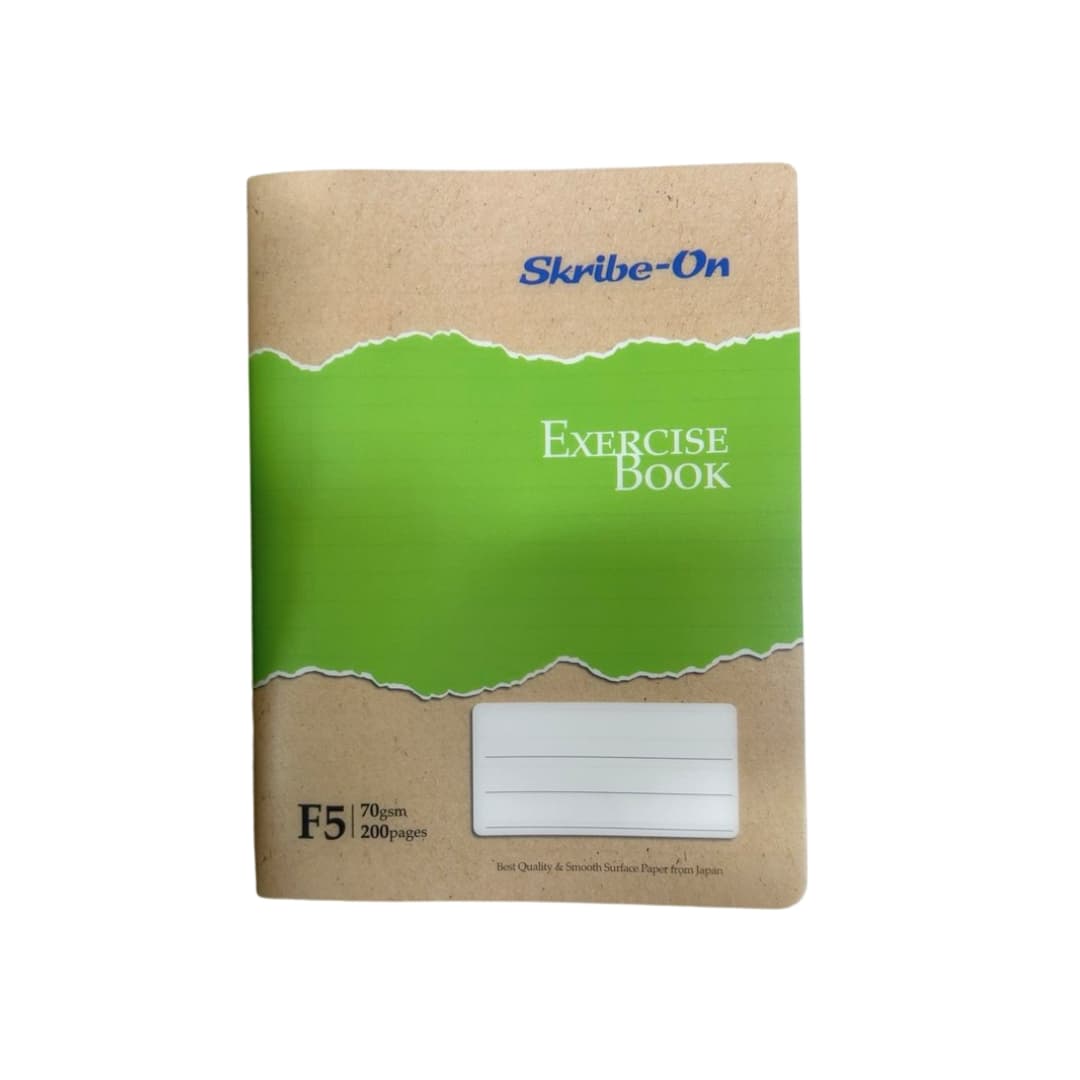 F5 Plastic Cover Exercise Book