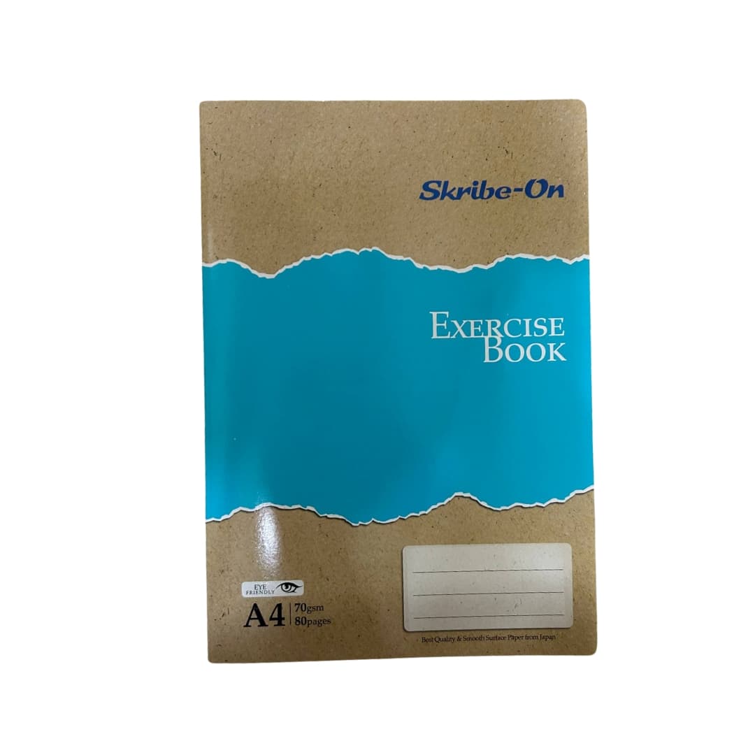 A4 Card Cover Exercise Book