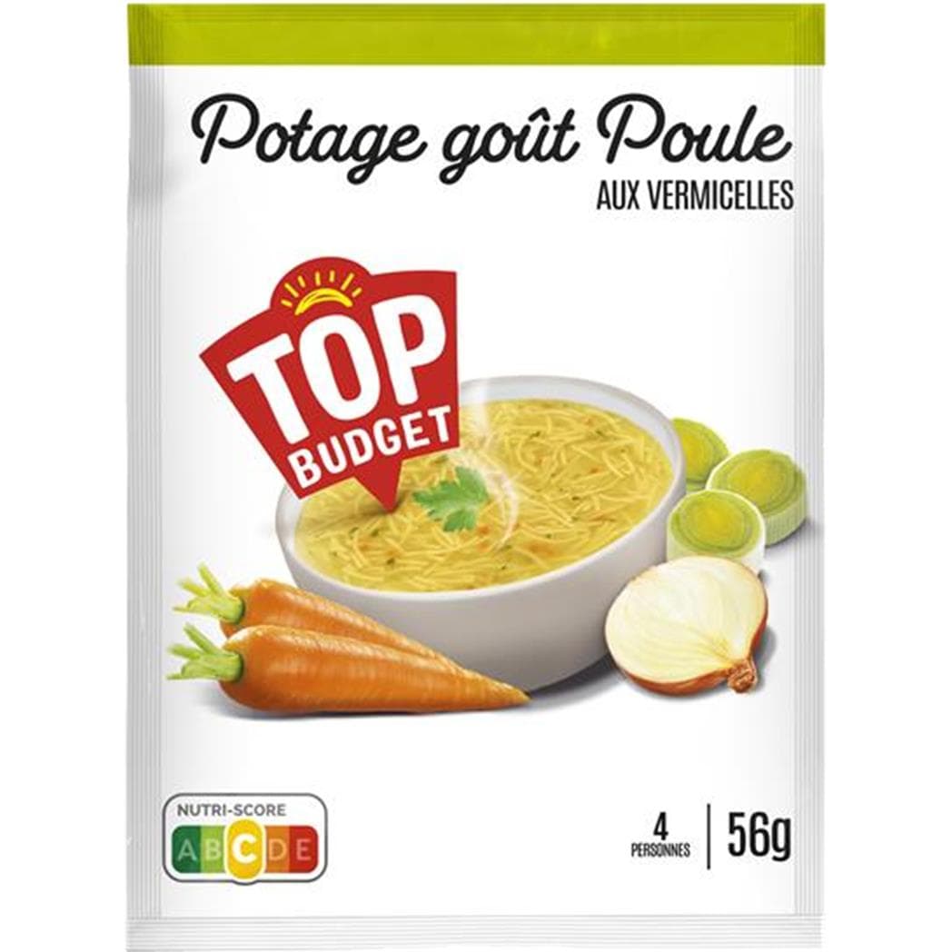 Potato Chicken Soup with Vermicelli - Top Budget