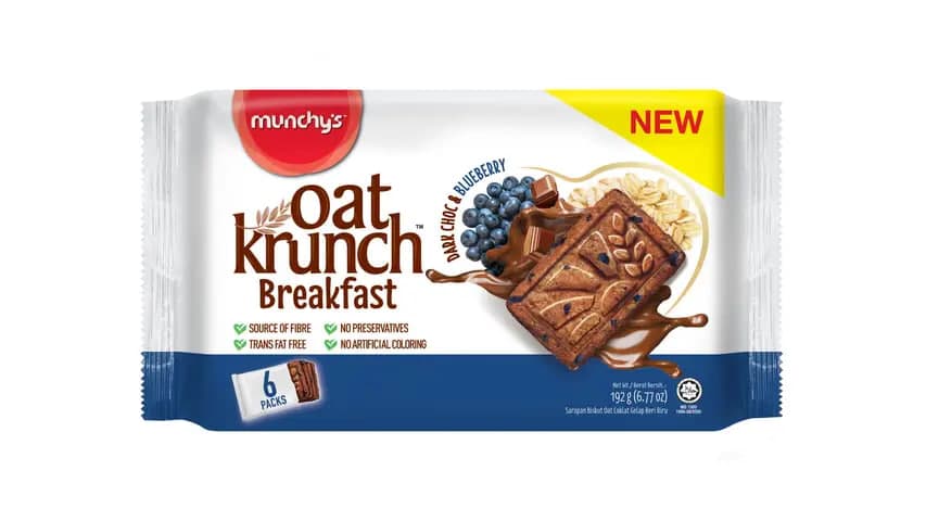 Oat Krunch Breakfast Dark Choc & Blueberry