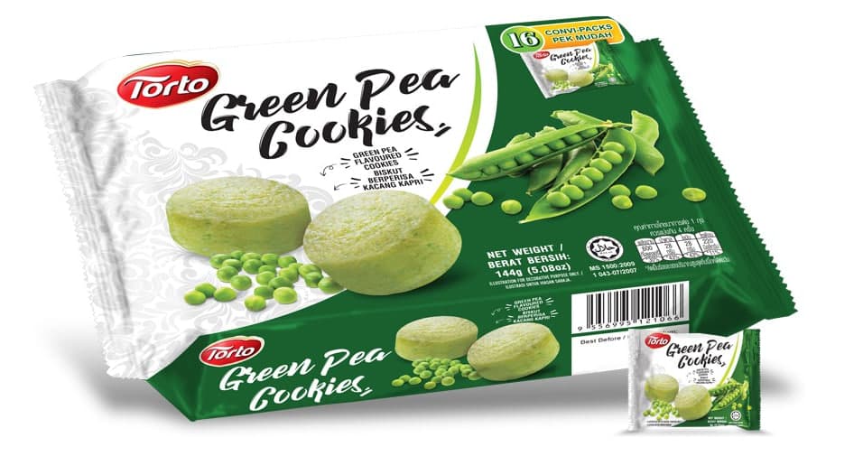Green Peas Cookies 