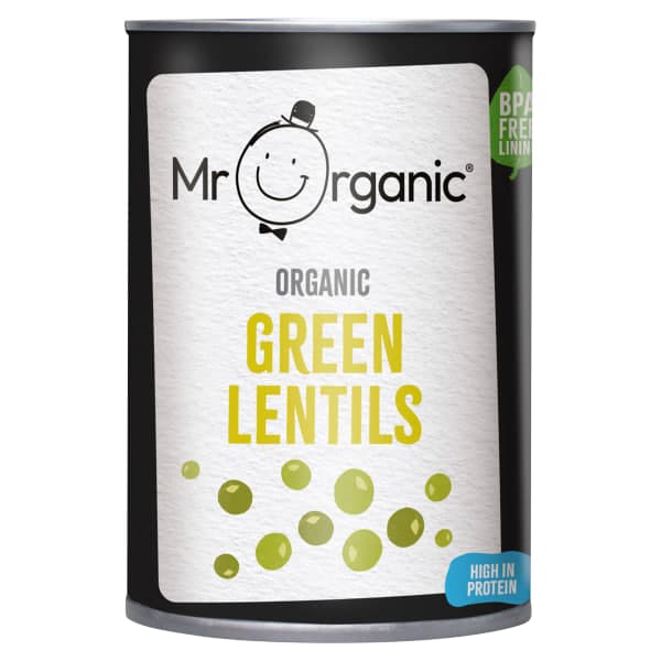 Organic Green Letils 
