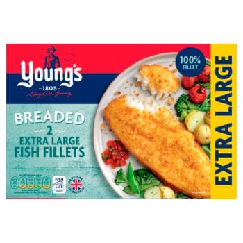 Simply Breaded Fish Fillets - Young's