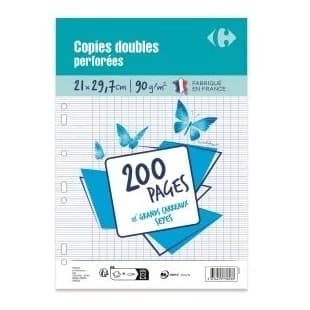 A4 Double Copy, Big Square Sheets